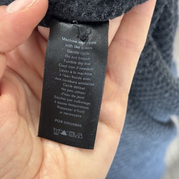 Rag & Bone Shirt Men’s M Gray Waffle Cotton Henley Heavy Gauge Thermal Preppy - Picture 11 of 16